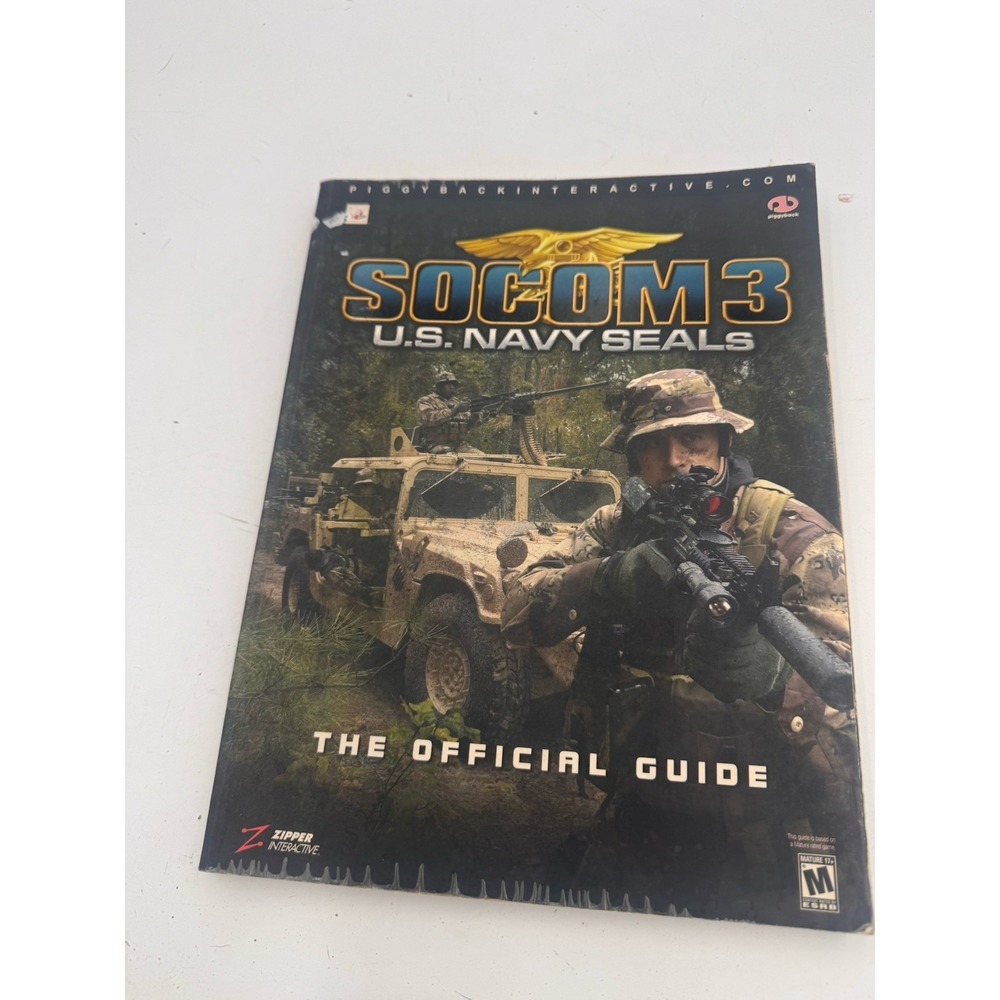 Socom 3: U. S. Navy Seals : The Official Guide I think very good CONDITION